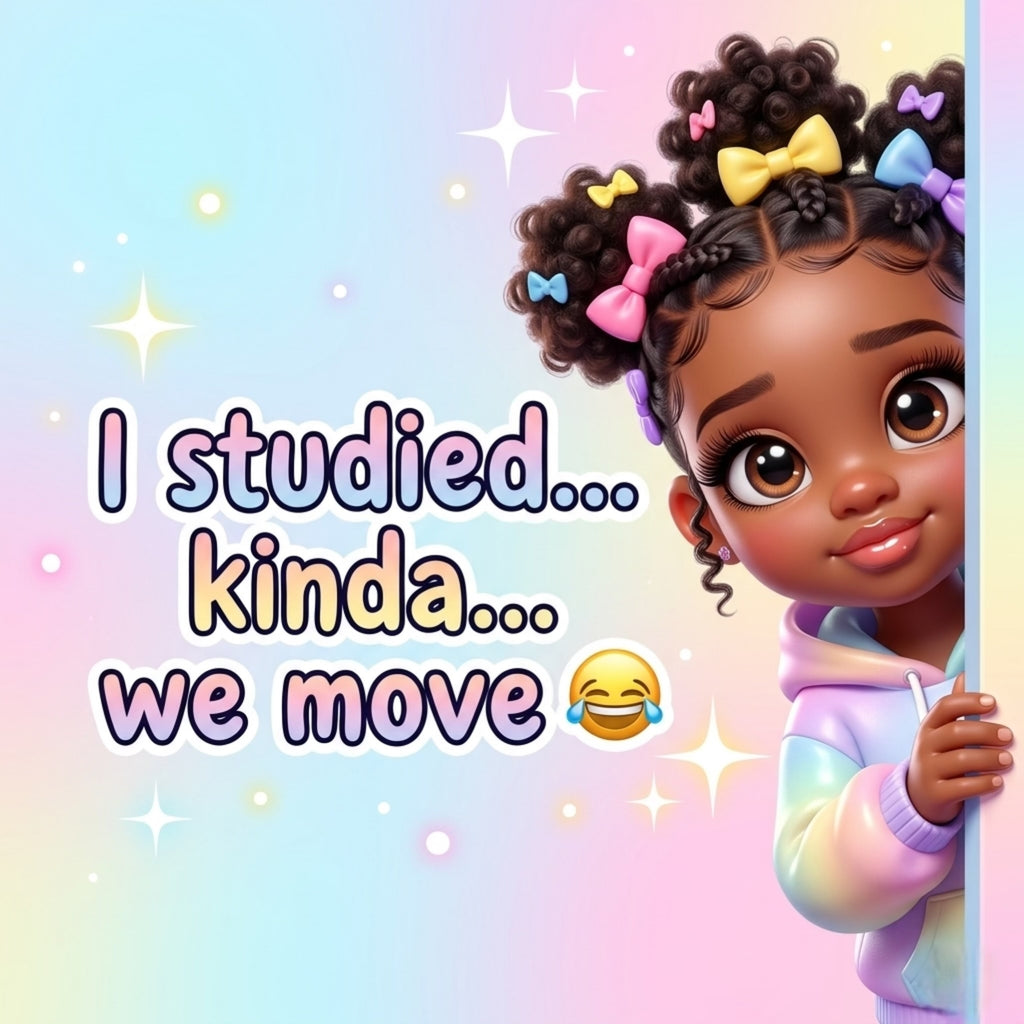 I studied…kinda…