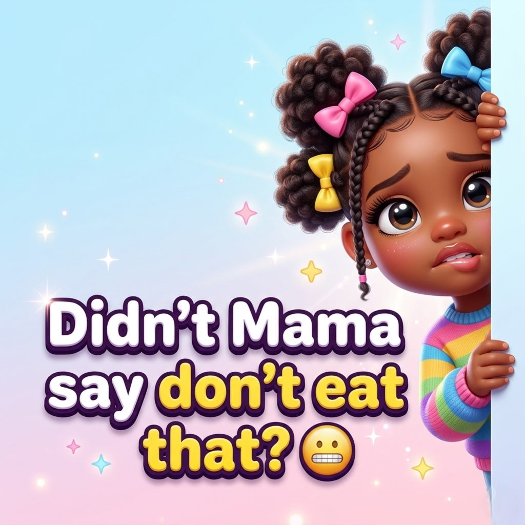 Didn’t Mama say don’t eat that?