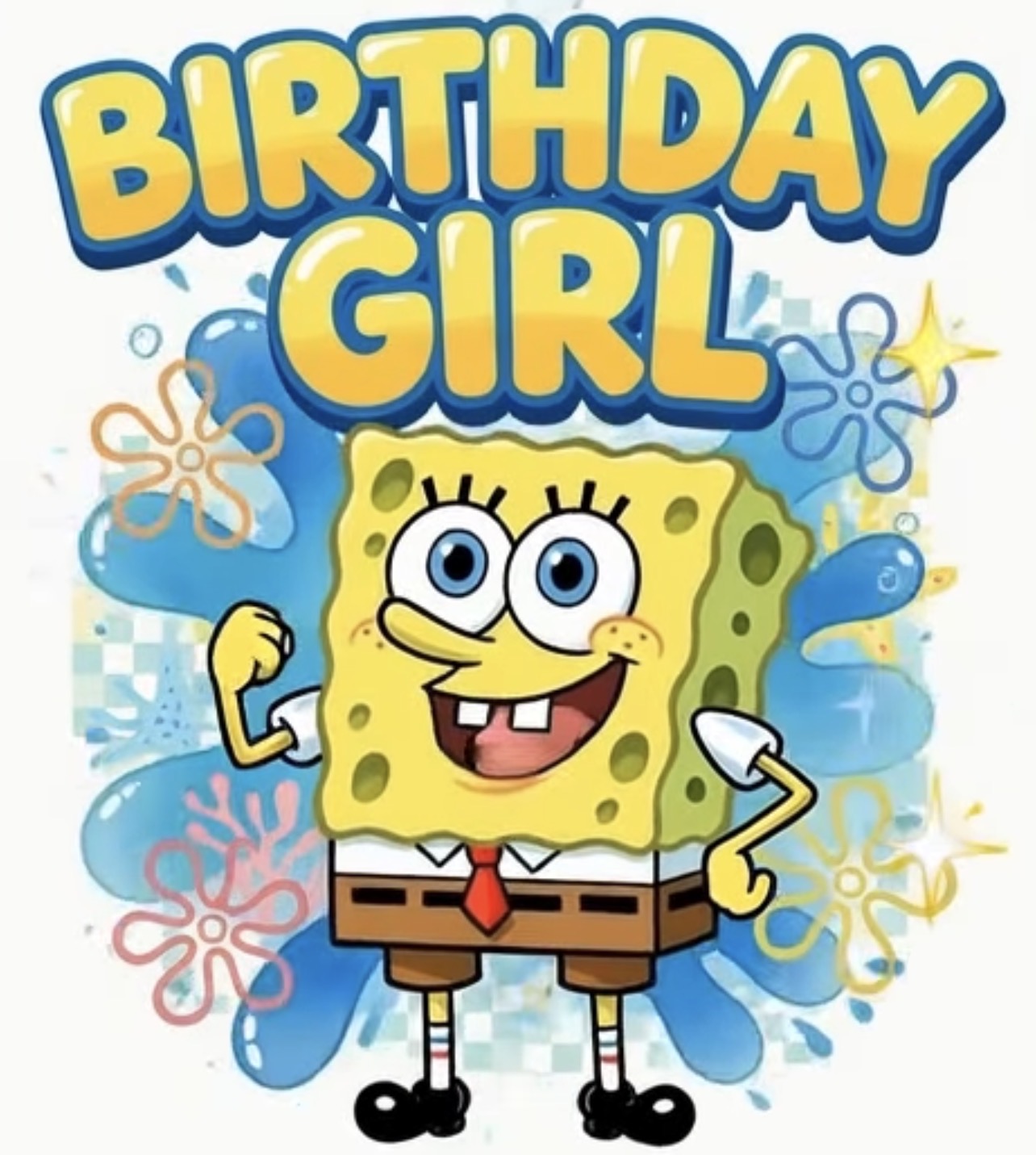 Birthday Girl Yellow